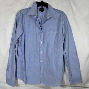 American Eagle Outfitters Slim Fit‎ Denim Look Mens Dress Shirt Size Large